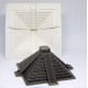 Forma de silicone Pirâmide Mexicana Chichén Itzá